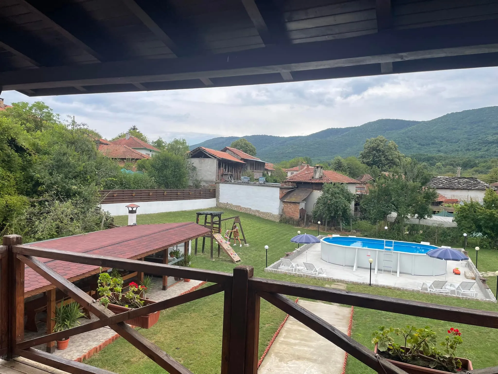 Барбекю зона